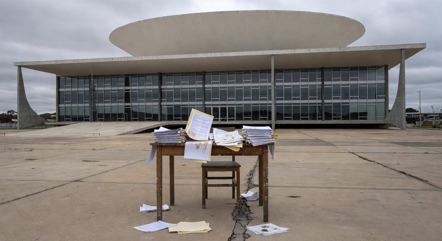Edifício da Câmara Legislativa do DF em Brasília, representando falhas na proteção a mulheres e idosos.