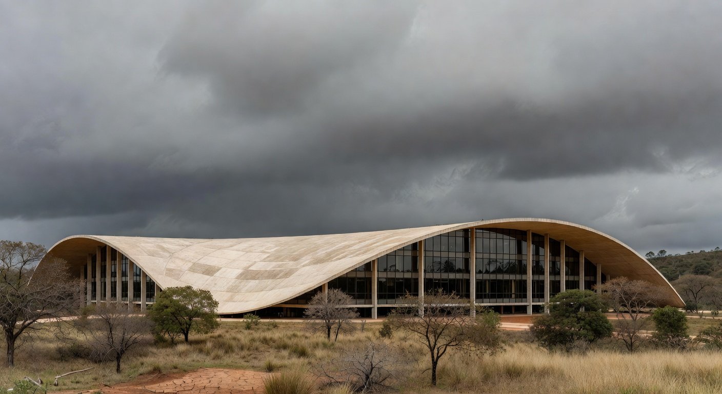 Edifício do TJDFT em Brasília sob céu nublado, representando críticas por falta de transparência na concessão de título honorário pela CLDF.