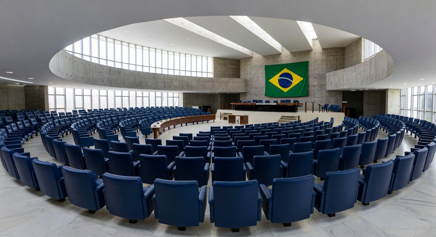 Fachada da CLDF em Brasília durante sessão solene homenageando Traiados