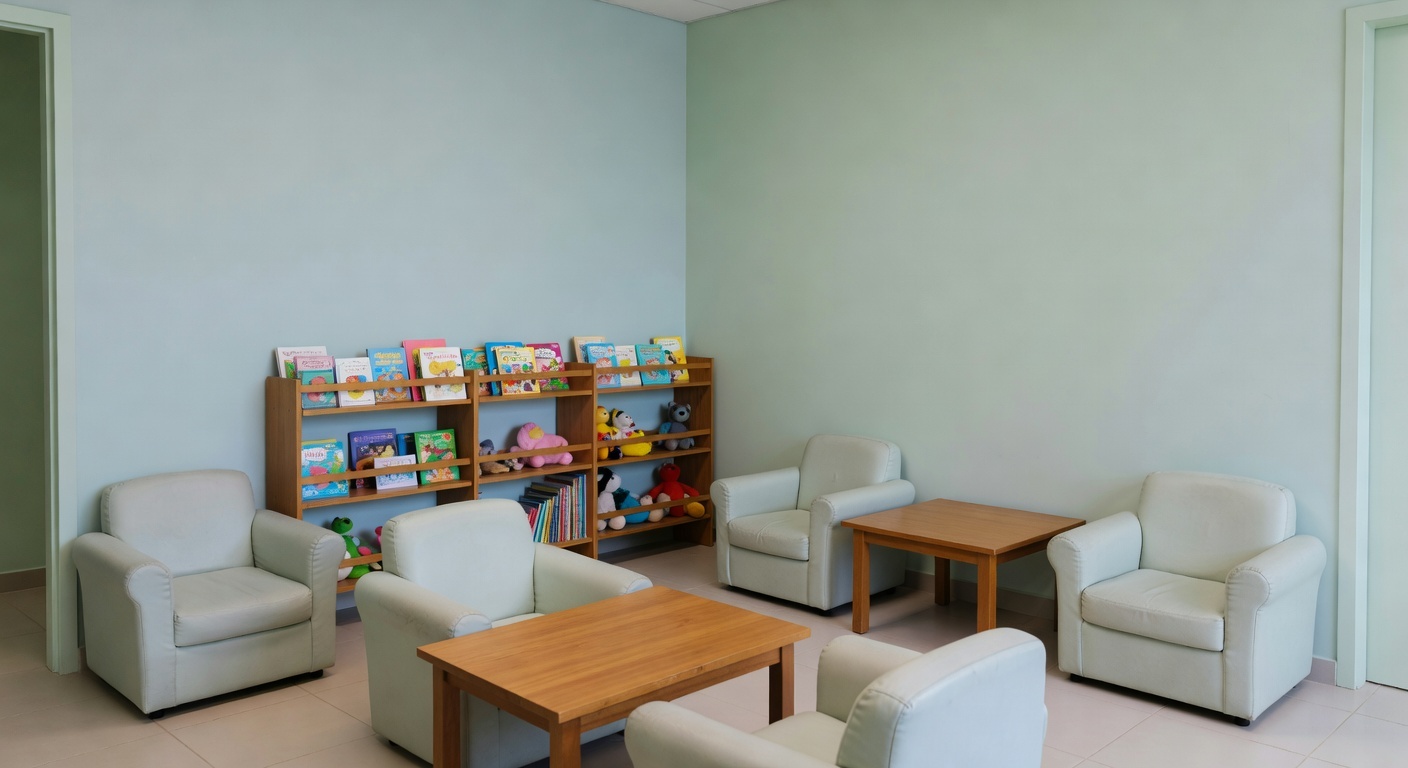 Sala especial para crianças vítimas de violência no IML em Brasília