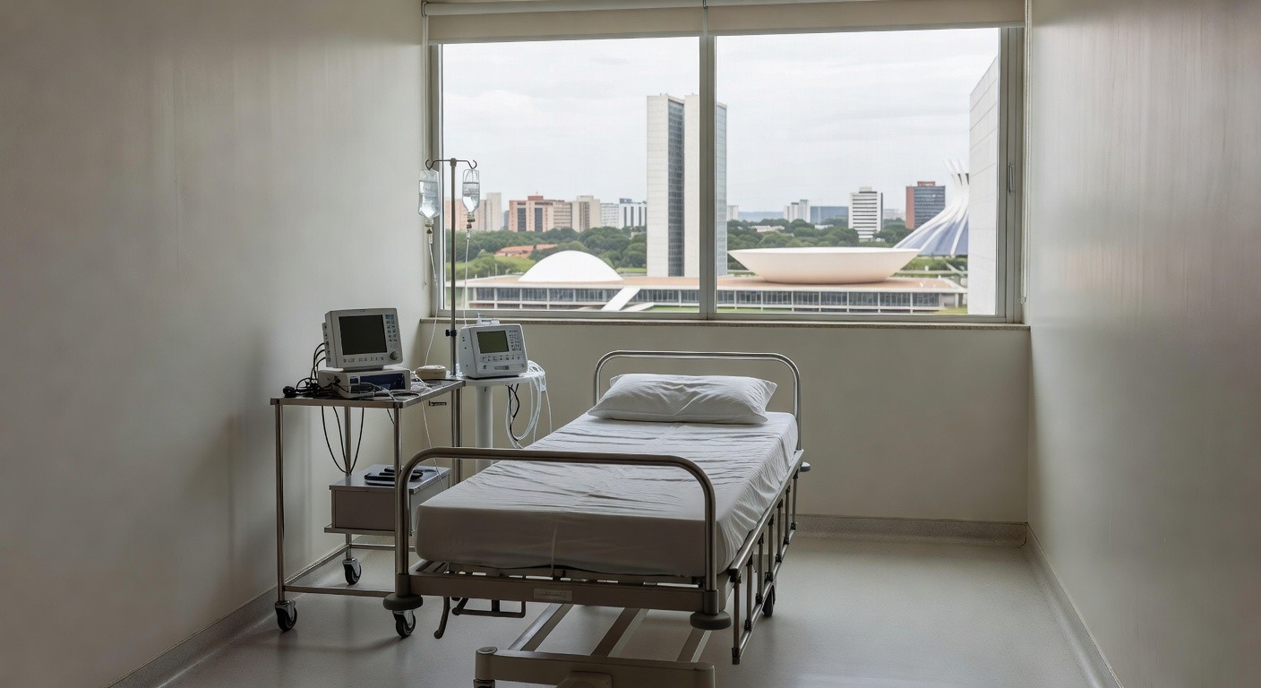 Quarto hospitalar no Brasil após alta por pneumotórax espontâneo