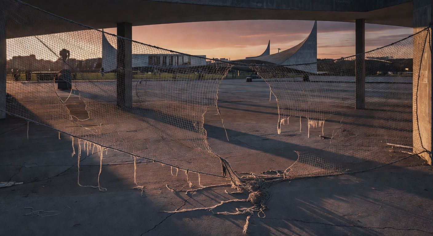 Centro de acolhimento para idosos abandonado no DF expondo falhas na proteção