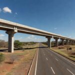 Viaduto do Jardim Botânico sobre a DF-001 em Brasília