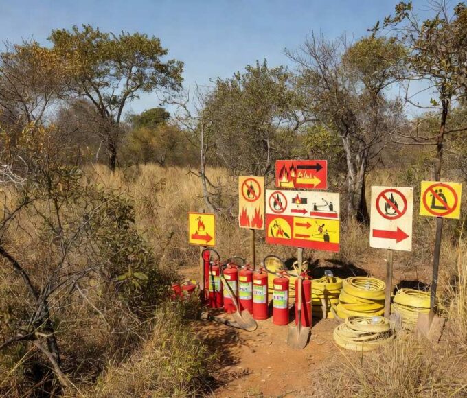 Blitz educativa contra incêndios florestais no Lago Oeste, DF