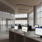 Tela de computador com plataformas digitais integradas de serviços públicos do GDF