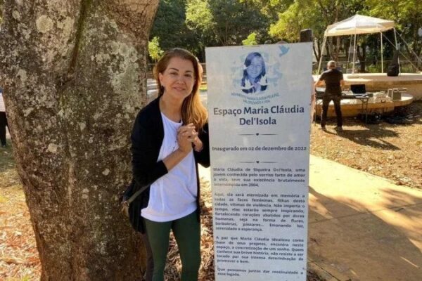 Cristina Del’isola transforma luto em movimento pela paz após assassinato da filha