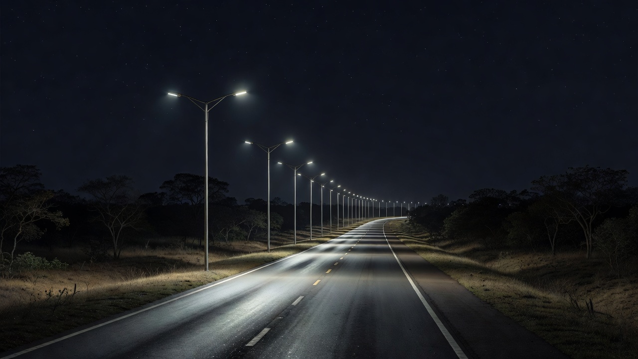 Iluminação pública inaugurada em 12 km da rodovia DF-140