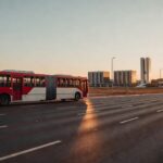 Ônibus de transporte público em Brasília sobre tarifa zero estudantil