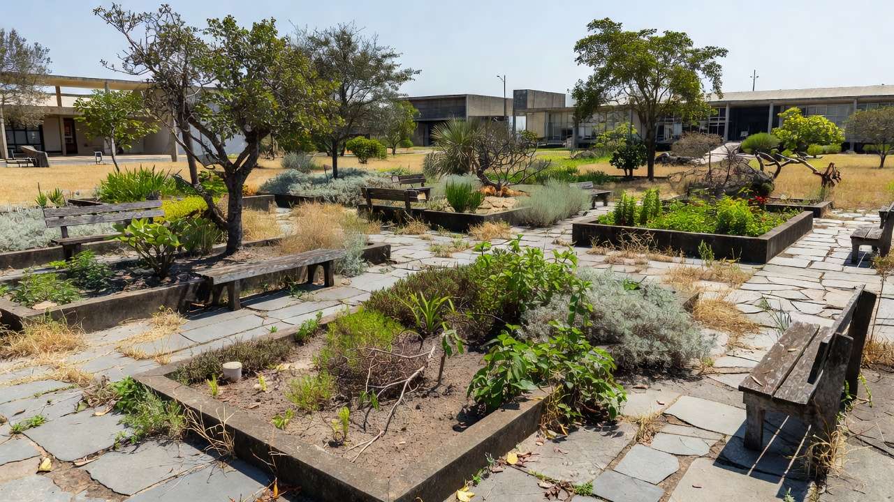 Jardim terapêutico em Brasília sem regulamentação e recursos