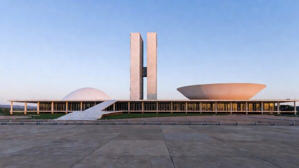 Congresso Nacional em Brasília representando canais de denúncia para direitos de crianças e adolescentes no DF