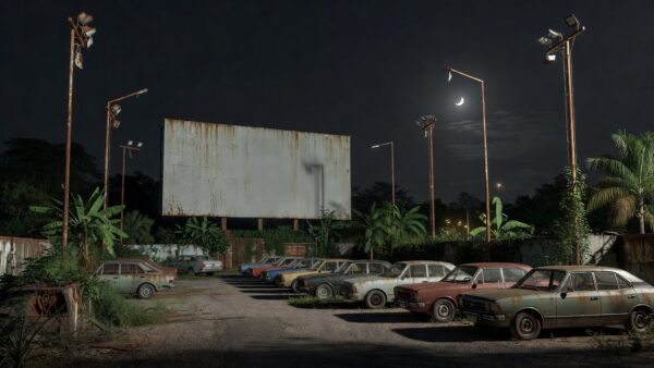 Drive-in abandonado em Brasília expõe descaso com memória da cidade