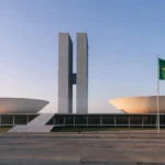 Congresso Nacional em Brasília representando candidatura ao GDF