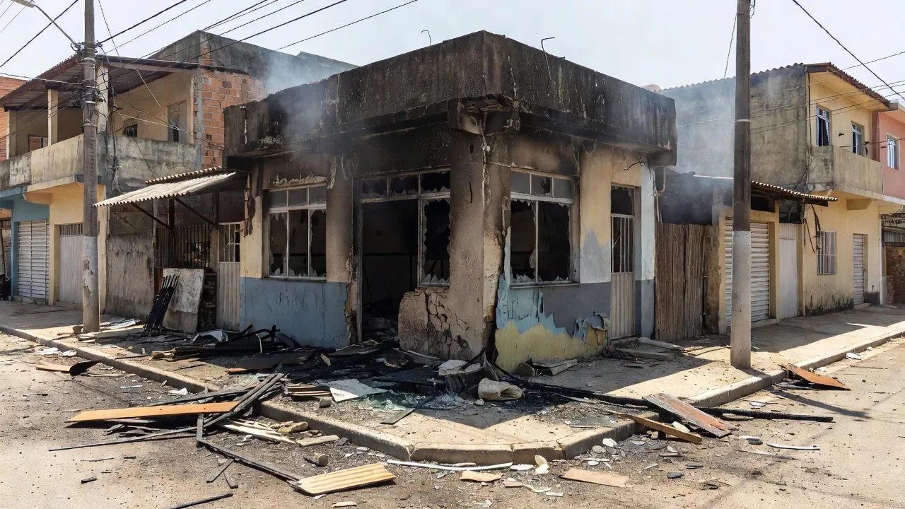 Comércio incendiado em Planaltina após ordem de homem preso