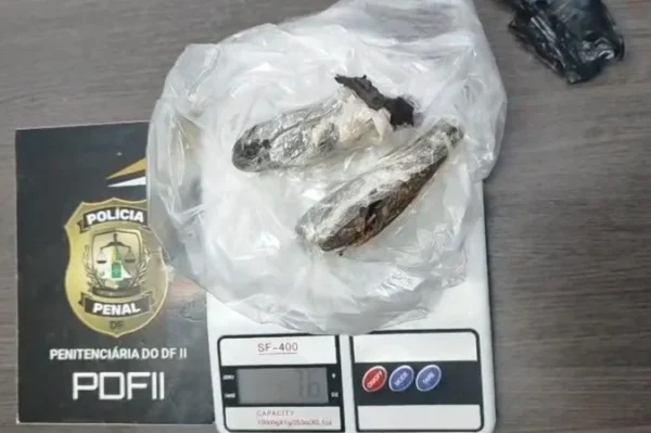 Duas mulheres são presas ao tentar entrar com 76g de ice e skunk na Papuda