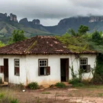 Casa turística vazia em Pirenópolis e Chapada dos Veadeiros, tema de golpes de aluguel falso