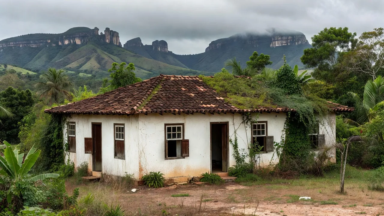 Casa turística vazia em Pirenópolis e Chapada dos Veadeiros, tema de golpes de aluguel falso