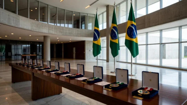 Comendas da Ordem do Mérito Ruy Barbosa entregues pelo TCDF em Brasília